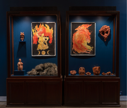 Ancestors |  Jehangir Nicholson Art Foundation, CSMVS, Mumbai